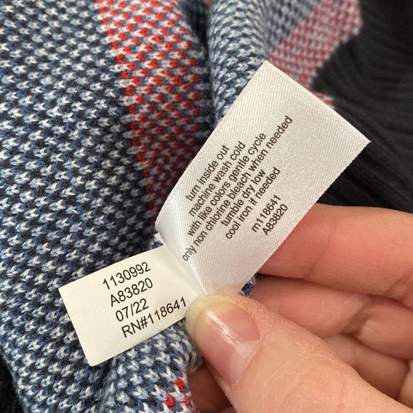 New Lane Bryant Classic Crew-Neck Fruit Jacquard Fair Isle Sweater size 26 / 28 - Picture 11 of 12